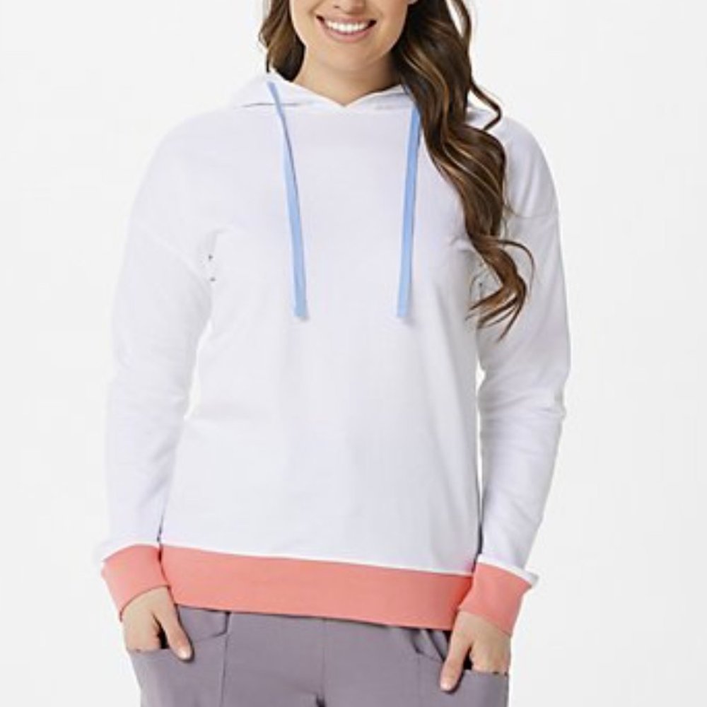 Seed to Style Organic Cotton French Terry Hoodie Pullover  10257